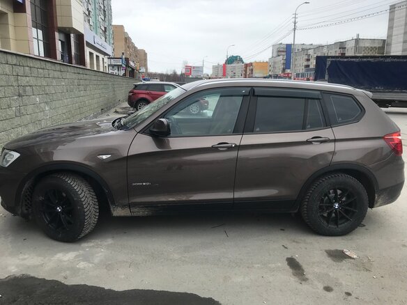 2012 BMW X3 20i xDrive II (F25), коричневый, 2250000 рублей - вид 3