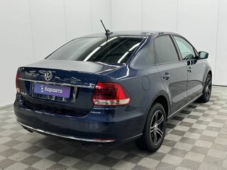 2017 Volkswagen Polo V Рестайлинг, синий, 1199000 рублей, вид 5
