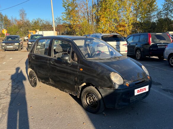 2011 Daewoo Matiz I Рестайлинг, чёрный, 60000 рублей - вид 1