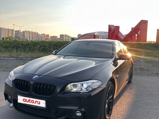 2014 BMW 5 серии 520i VI (F10/F11/F07) Рестайлинг, чёрный, 2050000 рублей, вид 2