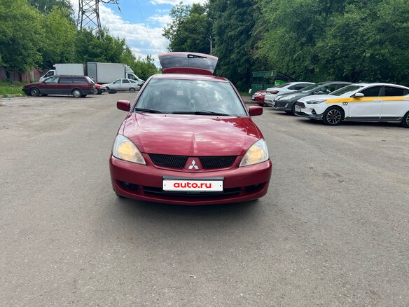 2008 Mitsubishi Lancer IX Рестайлинг, красный, 230000 рублей