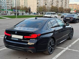 2021 BMW 5 серии 540i xDrive VII (G30/G31/G38) Рестайлинг, чёрный, 5999000 рублей, вид 5