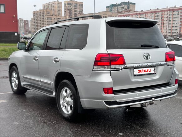 2012 Toyota Land Cruiser 200 Series Рестайлинг 1, серебристый - вид 19