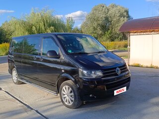 2011 Volkswagen Multivan Long T5 Рестайлинг, чёрный, 2480000 рублей, вид 4