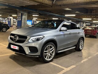 2015 Mercedes-Benz GLE Coupe 400 I (C292), серебристый, 3700000 рублей, вид 1