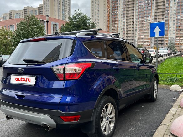 2018 Ford Kuga II Рестайлинг, синий - вид 7