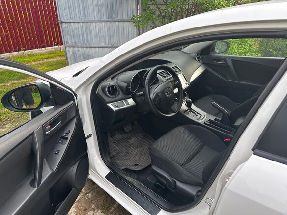 2012 Mazda 3 II (BL) Рестайлинг, белый, 850000 рублей - вид 7