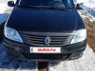 2010 Renault Logan I Рестайлинг, чёрный, 180000 рублей, вид 1