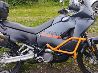 2008 KTM 990 Adventure, чёрный, 700000 рублей, вид 2