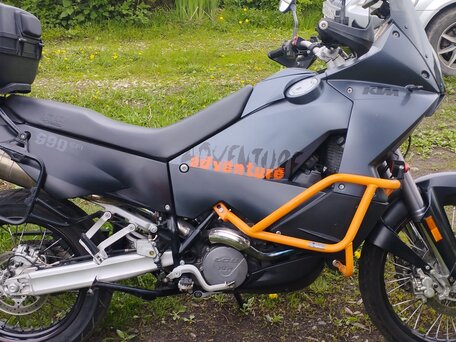 2008 KTM 990 Adventure, чёрный, 700000 рублей, вид 2