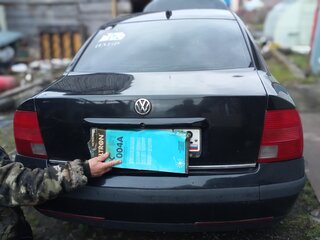 1996 Volkswagen Passat B5, чёрный, 300000 рублей, вид 3