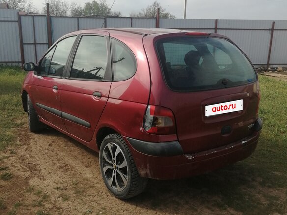 2001 Renault Scenic I Рестайлинг, красный, 290000 рублей - вид 2
