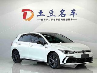 2023 Volkswagen Golf VIII, белый, 1950000 рублей, вид 2