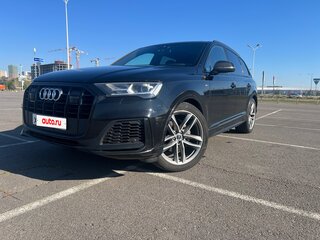 2019 Audi Q7 50 TDI II (4M) Рестайлинг, чёрный, 5900000 рублей, вид 1