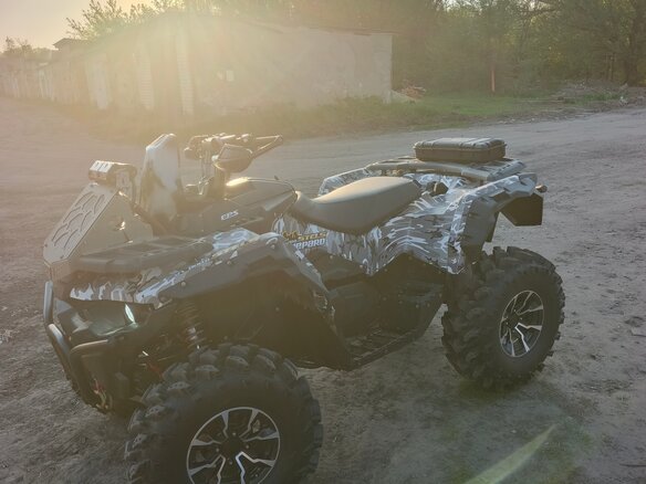 2021 Stels ATV-800 Guepard ST, серый - вид 4