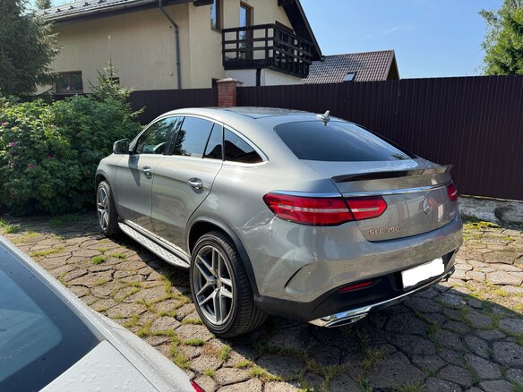 2015 Mercedes-Benz GLE Coupe 350 d I (C292), серый, 4100000 рублей - вид 4