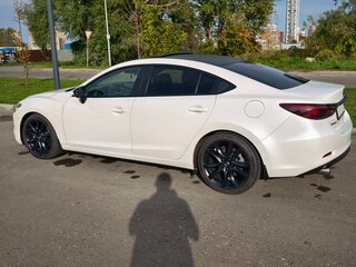 2015 Mazda 6 III (GJ) Рестайлинг, белый, 2077777 рублей, вид 4