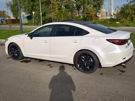 2015 Mazda 6 III (GJ) Рестайлинг, белый, 2077777 рублей, вид 4