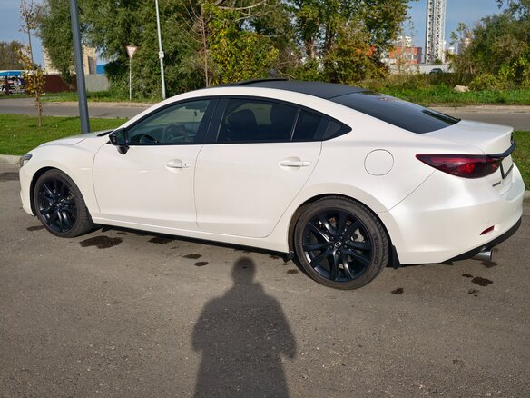 2015 Mazda 6 III (GJ) Рестайлинг, белый, 2077777 рублей - вид 3
