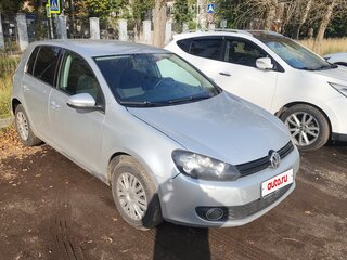 2009 Volkswagen Golf VI, серебристый, 650000 рублей, вид 3