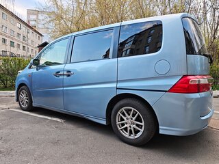 2009 Honda Stepwgn III, голубой, 1135000 рублей, вид 5