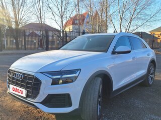 2020 Audi Q8 55 TFSI I (4M), белый, 5500000 рублей, вид 1