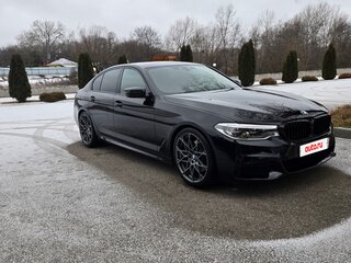 2019 BMW 5 серии 530d xDrive VII (G30/G31/G38), чёрный, 4020000 рублей, вид 1