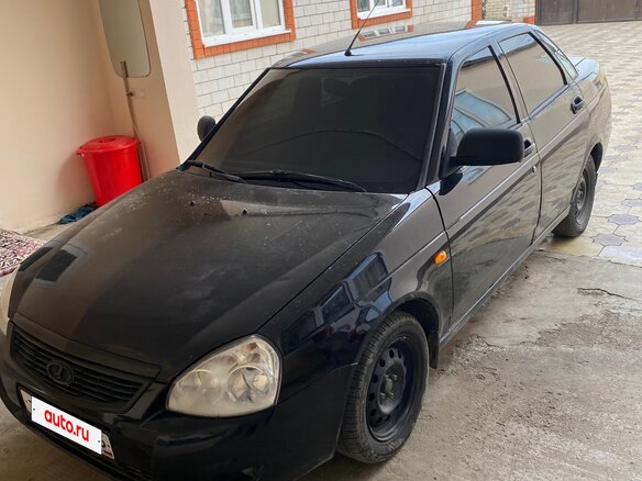 2012 Lada (ВАЗ) Priora I, чёрный, 320000 рублей