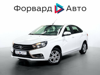 2020 Lada (ВАЗ) Vesta I, белый, 899800 рублей, вид 4