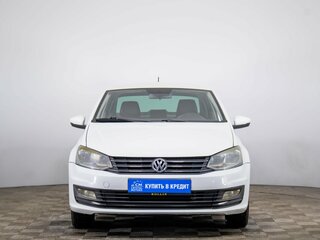 2019 Volkswagen Polo V Рестайлинг, белый, 1049000 рублей, вид 2