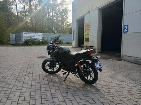 2024 Honda CBF 125F, серый, 240000 рублей, вид 2