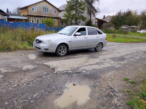 2011 Lada (ВАЗ) Priora I, серебристый - вид 11
