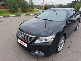 2012 Toyota Camry VII (XV50), чёрный, 1620000 рублей, вид 1
