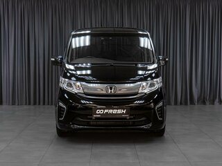 2017 Honda Stepwgn V Рестайлинг, чёрный, 1689000 рублей, вид 3