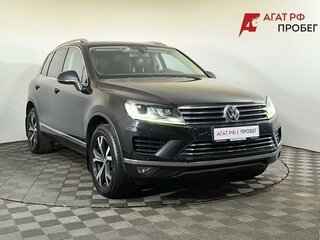 2016 Volkswagen Touareg II Рестайлинг, чёрный, 3100000 рублей, вид 3