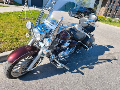 2006 Yamaha XV 1900, пурпурный, 840000 рублей, вид 5