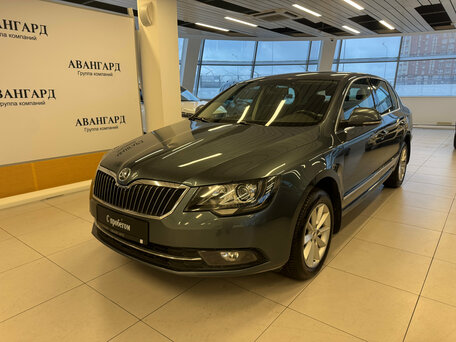 2013 Skoda Superb DSG II Рестайлинг, серый, 1155000 рублей, вид 1