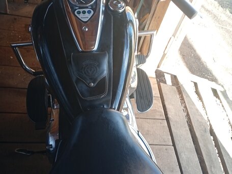 2007 Kawasaki VN900 Vulcan, чёрный, 500000 рублей, вид 3