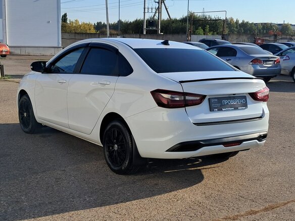 2023 Lada (ВАЗ) Vesta I Рестайлинг (NG), белый - вид 6