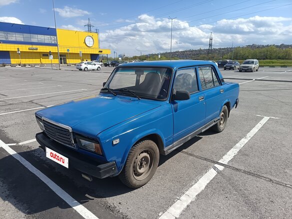 2007 Lada (ВАЗ) 2107, синий, 120000 рублей - вид 1