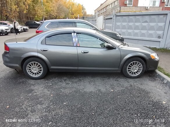 2004 Chrysler Sebring II Рестайлинг, серый, 400000 рублей - вид 6
