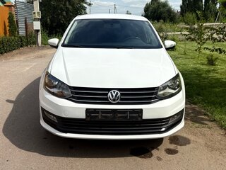 2018 Volkswagen Polo V Рестайлинг, белый, 1100000 рублей, вид 2