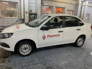 2021 Lada (ВАЗ) Granta I Рестайлинг, белый, 550000 рублей, вид 4