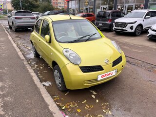 2004 Nissan March III (K12), жёлтый, 253000 рублей, вид 2