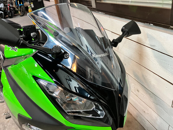 2014 Kawasaki Ninja 250R, зелёный, 399000 рублей - вид 14