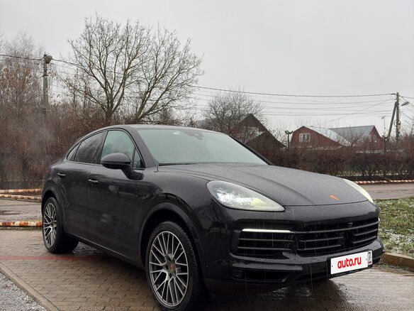 2022 Porsche Cayenne E-Hybrid Coupé III, чёрный, 10200000 рублей