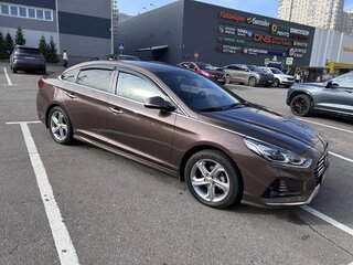 2017 Hyundai Sonata VII (LF) Рестайлинг, коричневый, 1650000 рублей, вид 3