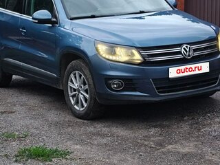 2011 Volkswagen Tiguan I Рестайлинг, синий, 1250000 рублей, вид 2