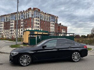 2018 BMW 5 серии 520d VII (G30/G31/G38), чёрный, 2755555 рублей, вид 2