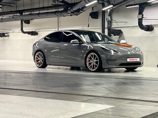 2020 Tesla Model 3 Long Range I, серый, 2950000 рублей, вид 4
